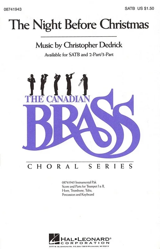 Night Before Christmas 2 Pt/3 Pt (Octavo)