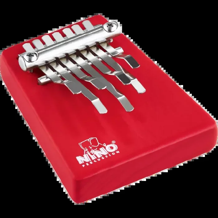 Nino Wood Kalimba Medium (7 Tones) – Red