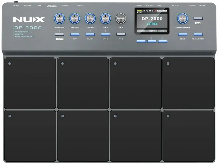 NUX DP-2000 Digital Percussion Pad Bluetooth