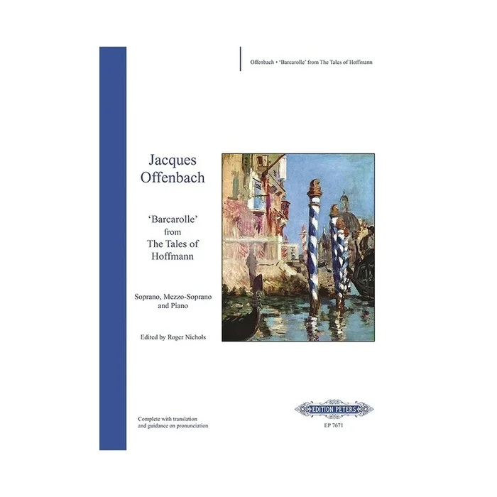Offenbach, Jacques – Barcarolle from Tales of Hoffmann