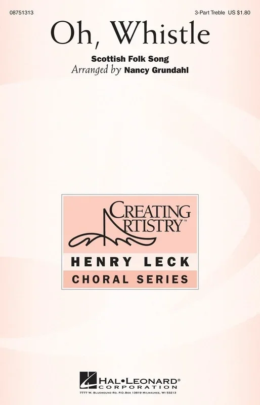 Oh Whistle 3Pt (Octavo)