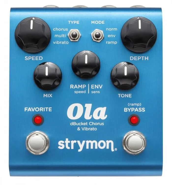 Ola dBucket by Strymon – Studio-Quality Chorus & Vibrato Effects