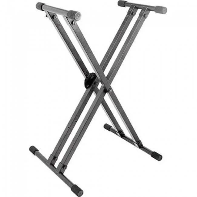 On-Stage KS8291 Heavy Duty Double-X Keyboard Stand