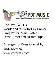 One Day Like This – Brass Quintet – Faber Digital