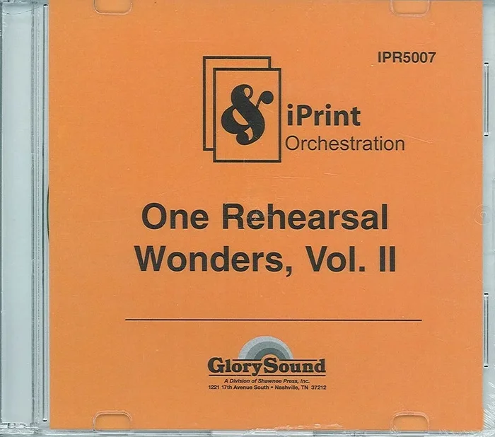 One Rehearsal Wonders Volume 2 Iprint Orchestrat Book