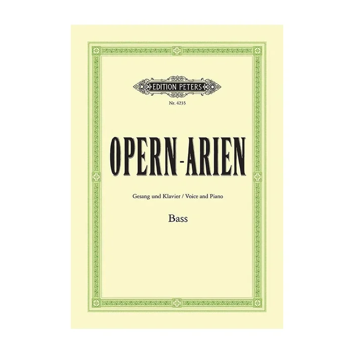 Opera Arias for Bass