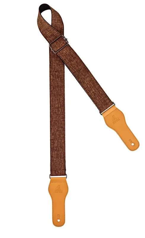 ORTEGA Casual Series Guitar Cotton Strap – Brown