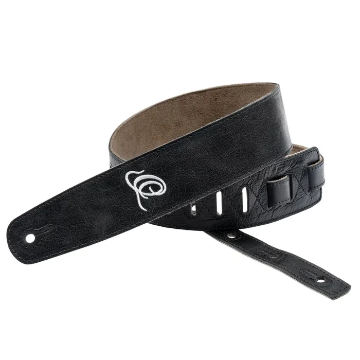 ORTEGA Suede-Leather Guitar-Strap – Ash