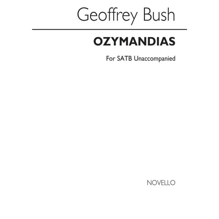 Ozymandias (No.2 Of Two Shelley Songs)