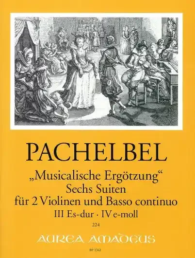 Pachelbel 6 Suites for 2 Violins and Continuo, Vol. 2
