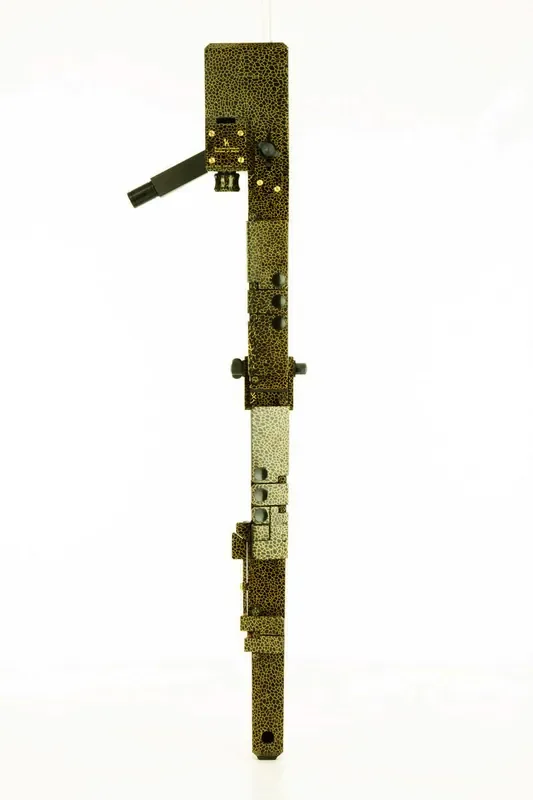 Paetzold SOLO Basset (Bass) Recorder in f by Kunath ‘Golden Net‘ finish