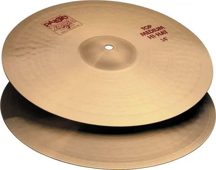 Paiste 2002 Medium Hi Hat Cymbals 14″