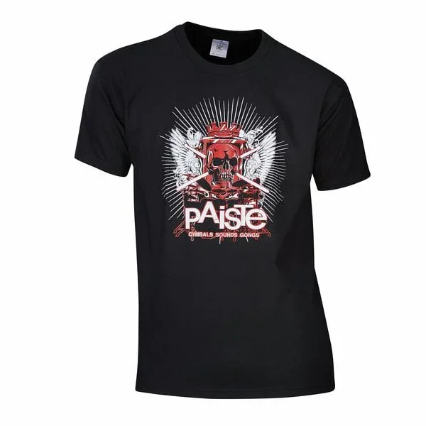 Paiste T-Shirt Skull L