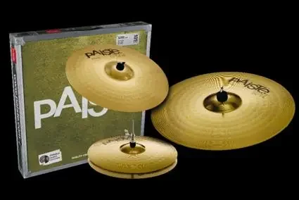Paiste Universal 101 Brass Cymbal Box Set (14″HAT,16″CRASH,20″RIDE)