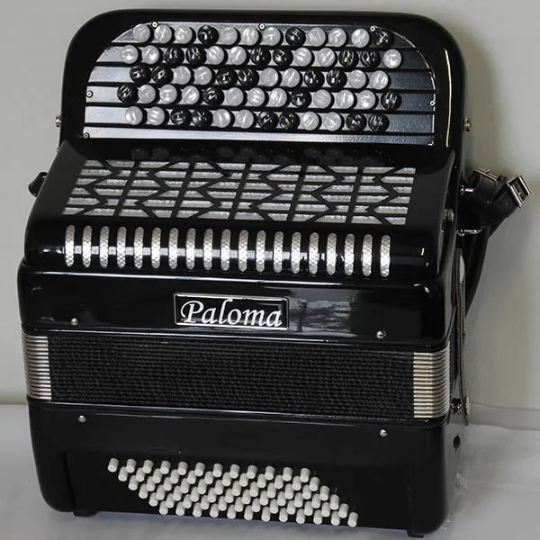 Paloma 5072 Button Accordion 5 Row 72 Bass