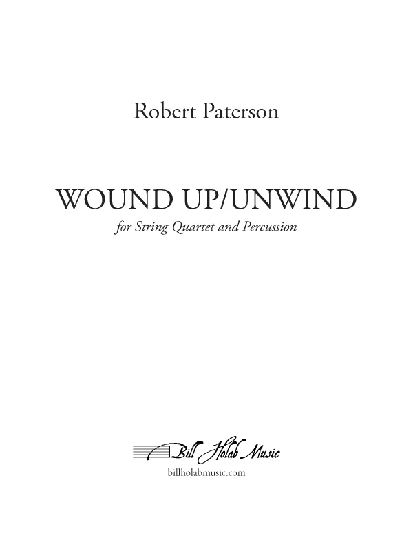 Paterson: Wound Up/Unwind