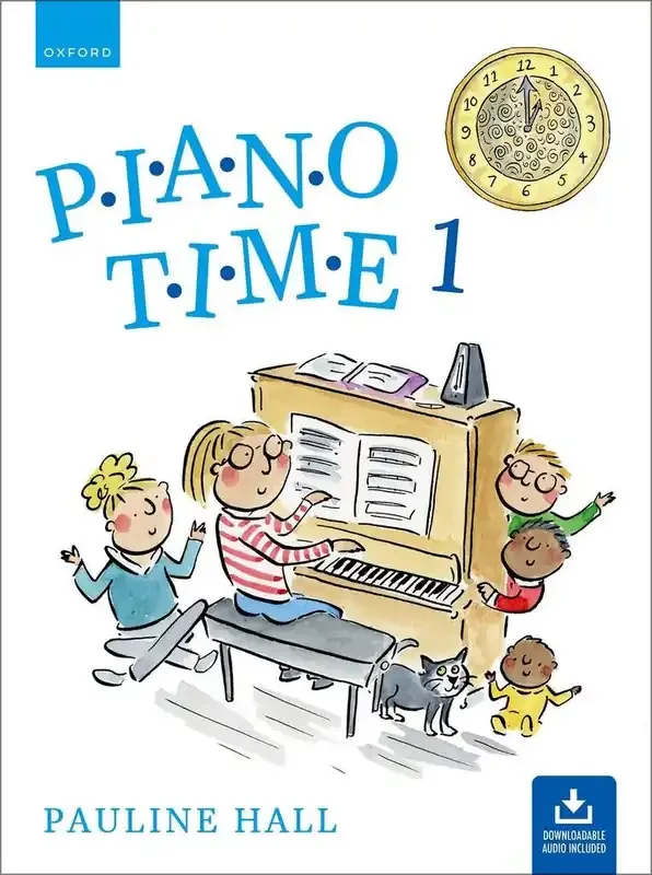 Pauline Hall Piano Time 1 – Third Edition – Audio download edition