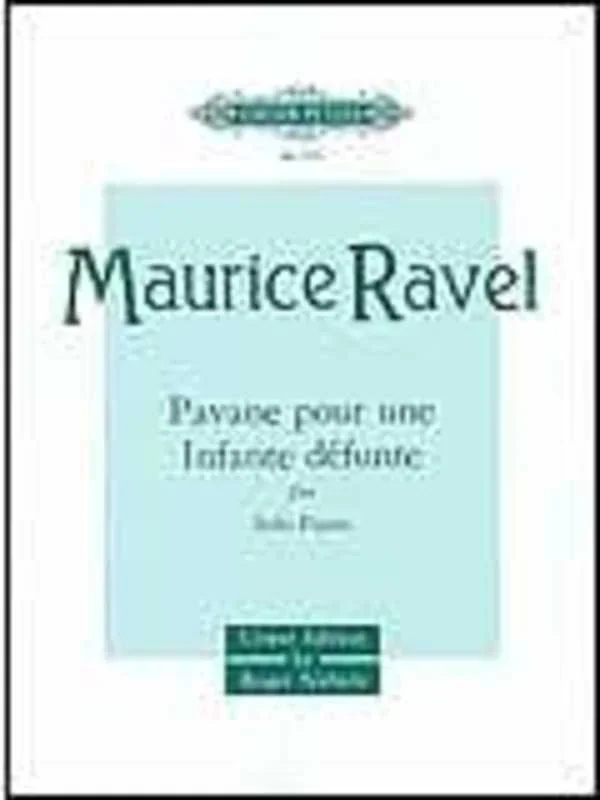 Pavane Pour Une Infante Defunte Urtext (Softcover Book)