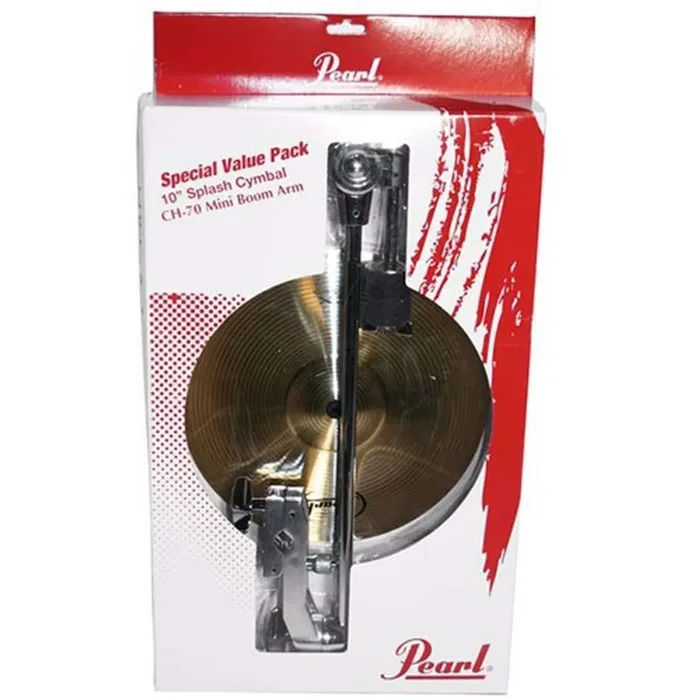 Pearl CH-70 10″ Splash Cymbal with Mini Boom & clamp