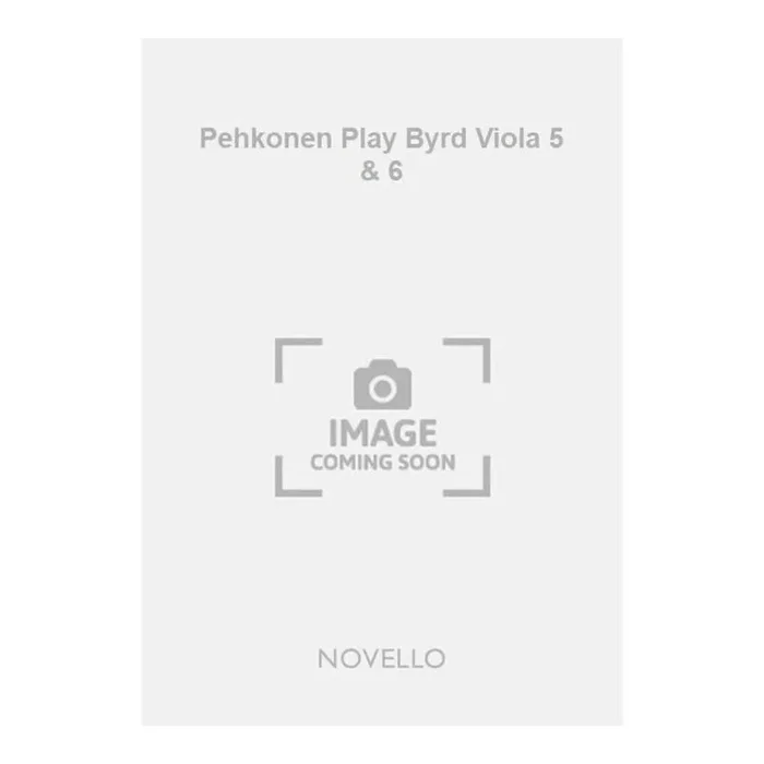 Pehkonen Play Byrd Viola 5 & 6