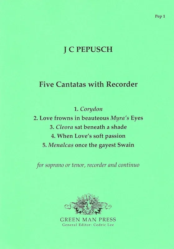 Pepusch Five Cantatas with Recorder