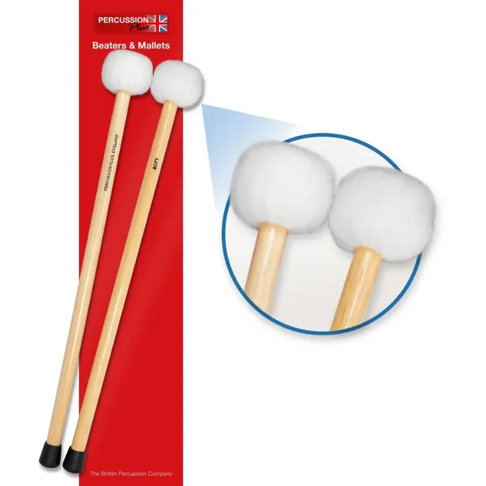 Percussion Plus (PP074) Soft Mallets – UK Made