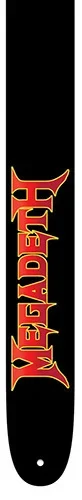Perris 2.5″ Leather Hi-Res “Megadeth” Licensed Guitar Strap