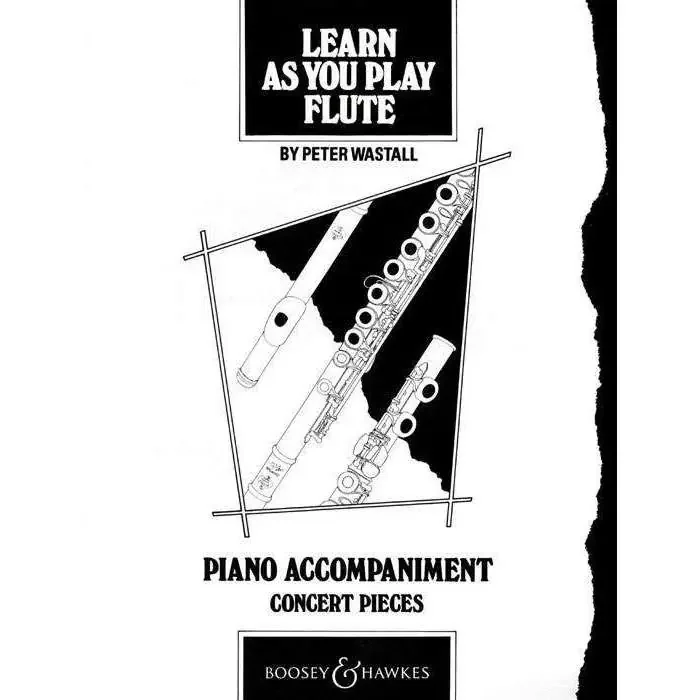 Peter Wastall Learn as You Play Flute (Piano Accompaniment)
