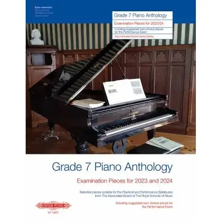 Peters Edition Grade 7 Piano Anthology 2023-2024