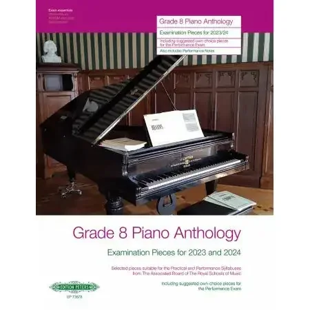 Peters Edition Grade 8 Piano Anthology 2023-2024