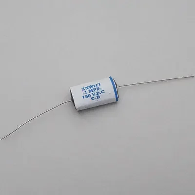 Phone Book “F60” Capacitor Wax Impregnated Paper & Foil – 0.1 µF