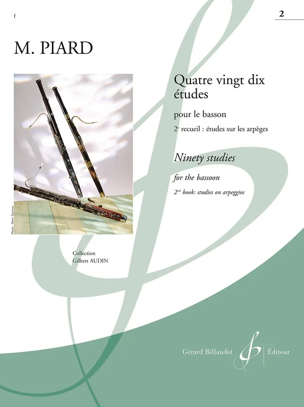 Piard: 90 Studies for the Basson – Volume 2 (Nos. 31-60)