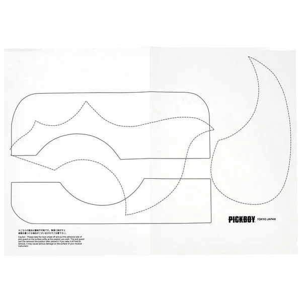 Pickboy Pickguard Clear