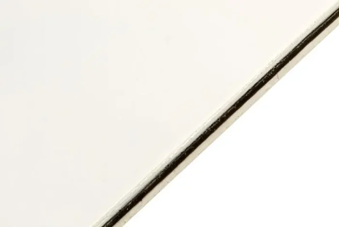 Pickguard Blank – White/Black/White, 3-Ply – 12” x 18” sheet, 0.095” thickness