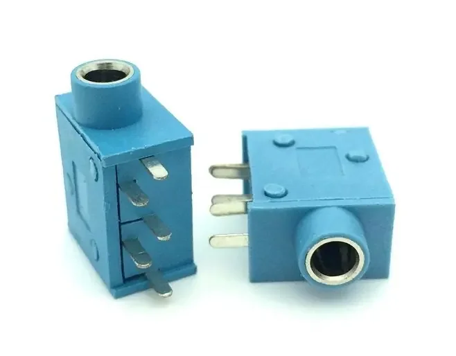 PJ325 Blue 3.5mm headphone socket