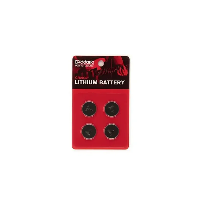 Planet Waves D‘Addario CR2032 Lithium Battery, 4-pack – Hot Rox UK