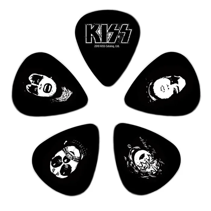Planet Waves KISS Guitar Picks, KISS, 10 pack, Heavy