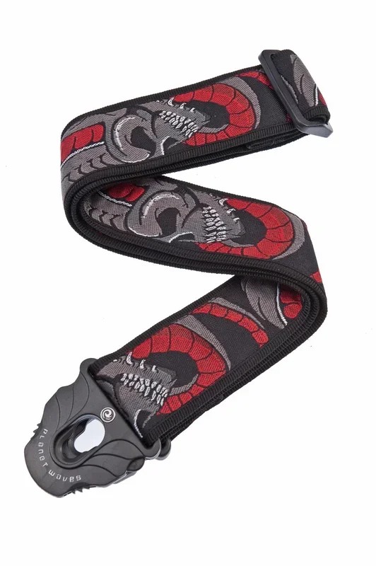Planet Waves Planet Lock Guitar Strap, Cranium