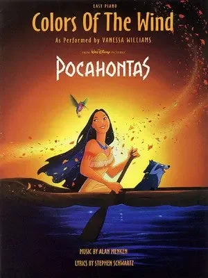Pocahontas – Colours of the Wind – Single Sheet Easy Piano