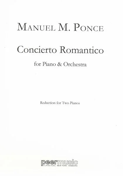 Ponce: Concierto Romantico