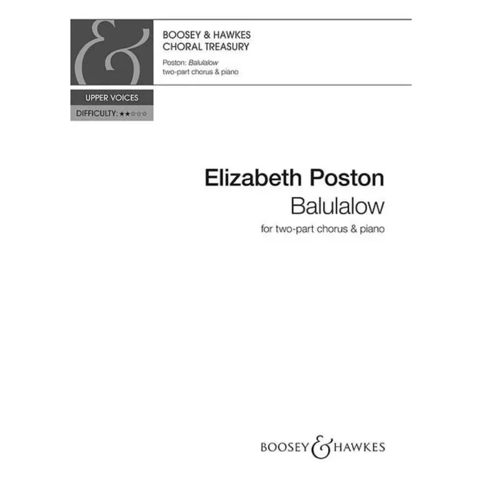 Poston, Elizabeth – Balulalow