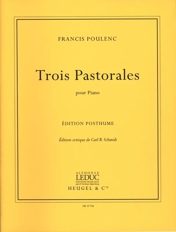 Poulenc: 3 Pastorales
