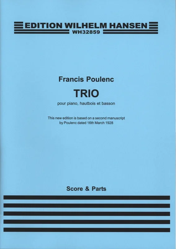 Poulenc: Trio for Piano, Oboe and Bassoon
