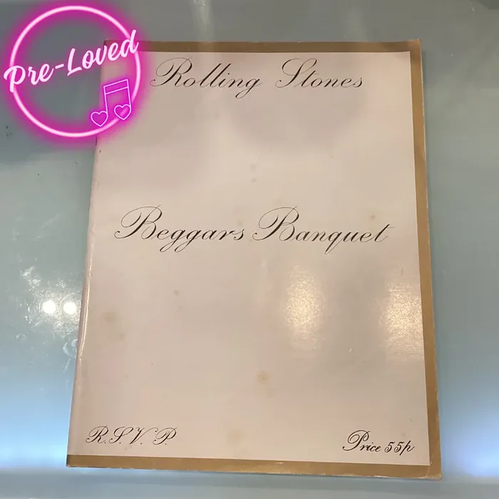 (Pre-Loved) Vintage! Rolling Stones – Beggars Banquet (Piano, Vocal, Chords)