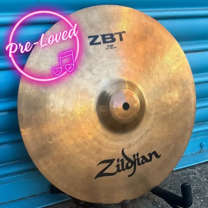 Pre Loved Zildjian ZBT 14″ Crash Cymbal