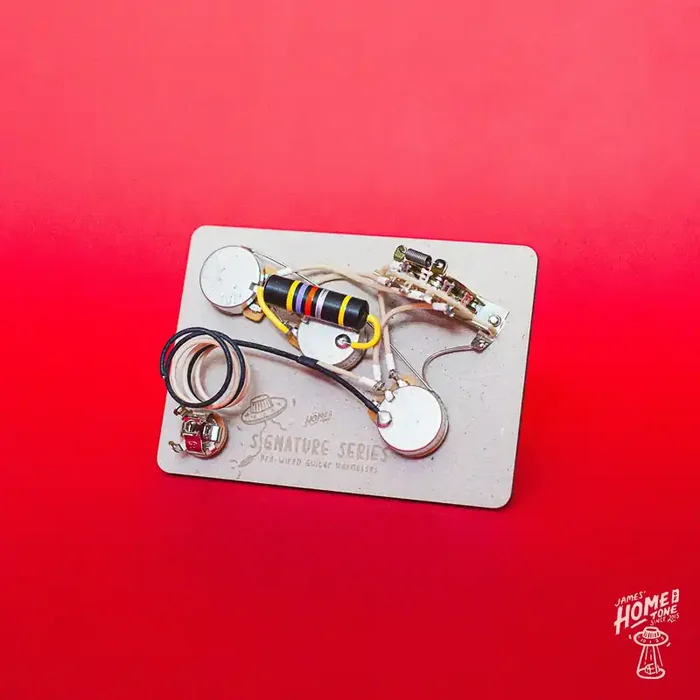 Pre-Wired Guitar wiring harness 5-way Strat ‘50s Bumblebee‘ kit Right handed