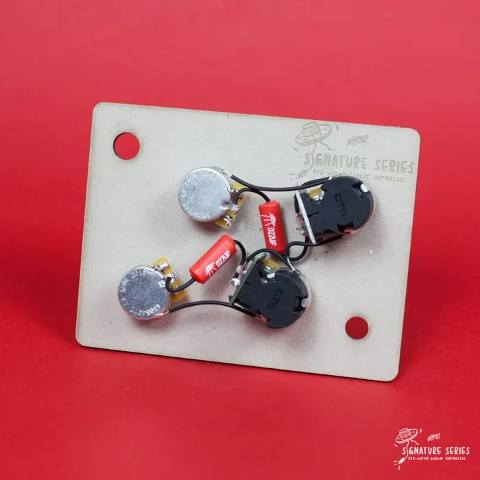 Pre-Wired Guitar wiring harness 50s style Les Paul Coil Split Push/Pull kit Right Handed