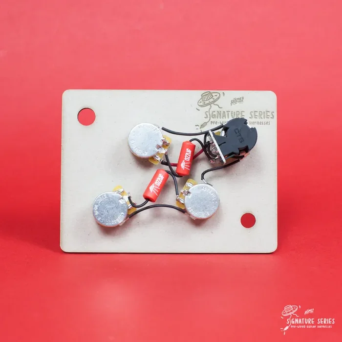 Pre-Wired Guitar wiring harness 50s style Les Paul Phase switch PG Push/Pull kit Right Handed