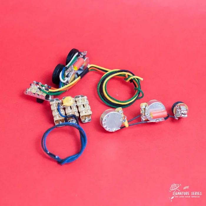 Pre-Wired Guitar wiring harness Jaguar kit Right Handed