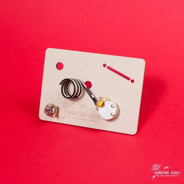 Pre-Wired Volume harness DeLonge Strat kit Left Handed